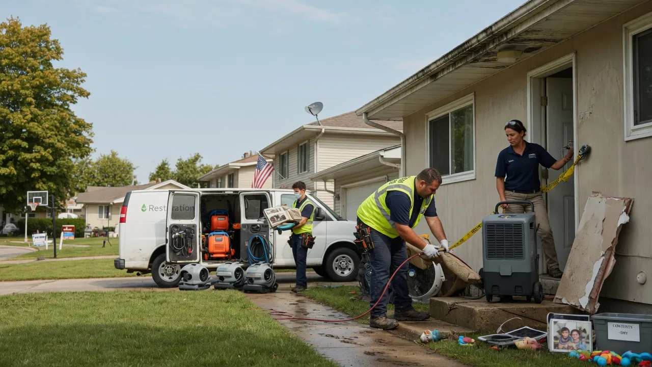 Water Damage Restoration in Millington, TN near me
